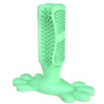 狗狗磨牙玩具厂家-橡胶牙刷清洁玩具