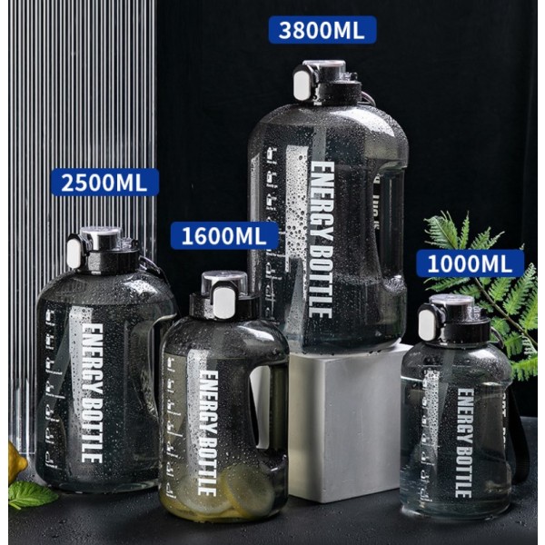 水壶厂家-1L-3.8L运动水壶带吸管