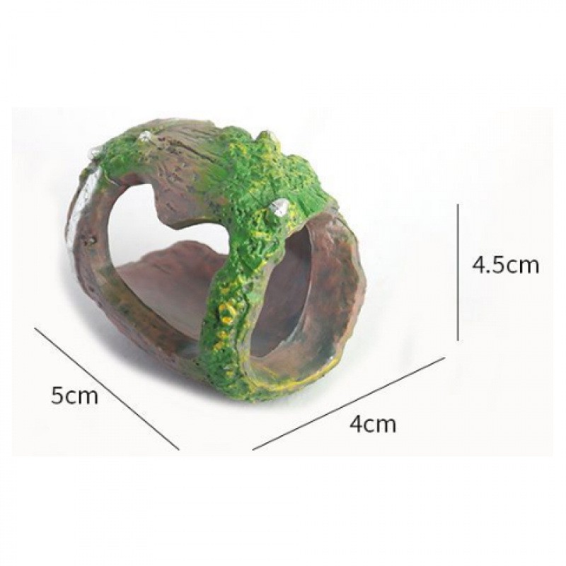 Fish Tank Ornament Factory - Artificial Wood Tree Hole Shelter