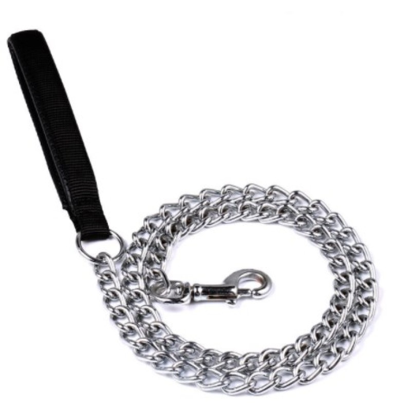 Metal Dog Leash Supplier - Anti Bite Steel Chain for Big Dogs