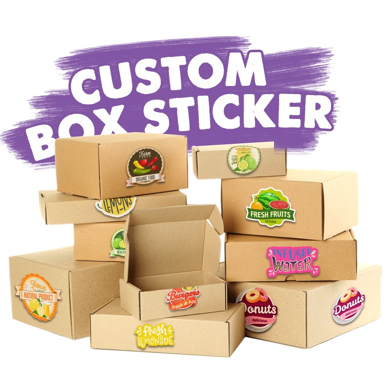 Packaging Stickers Manufacturer - Custom Holographic Vinyl Labels