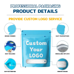 Stand Up Pouch Manufacturer - Custom Kraft Zipper Food Bag