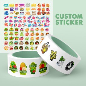 Packaging Labels Manufacturer - Custom Die Cut Label Stickers