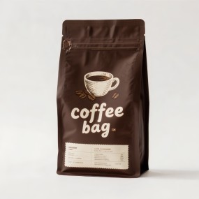 Coffee Bag Factory - Custom Flat Bottom Window Packaging