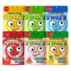 Mylar Bags Manufacturer - Custom Stand Up Pouch Candy Packaging