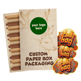 纸盒厂家 - 可定制麦拉展示窗盒