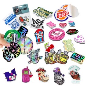 Packaging Labels Factory - Custom Eco-Friendly Vinyl Stickers