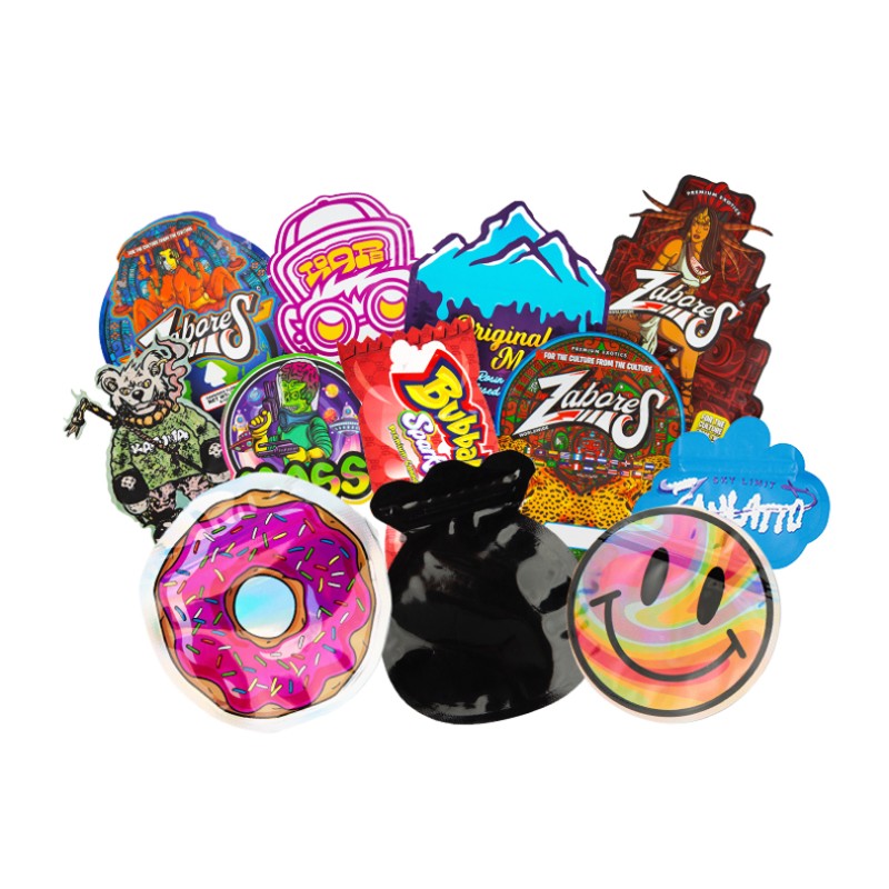 Mylar Bags Factory - Custom Die Cut Smell Proof Candy Bag