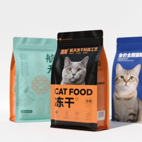 宠物袋厂家 - 可定制方底重复密封包装