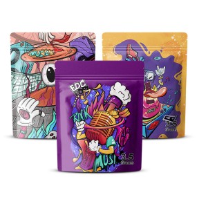 Mylar Bags Manufacturer - Custom Heat Seal Stand Up Pouch