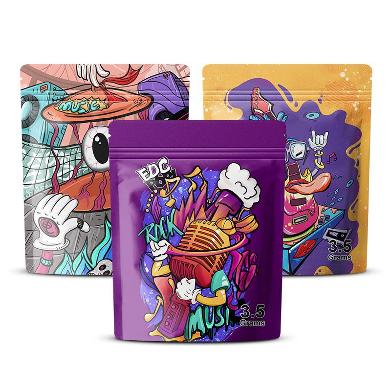 Mylar Bags Manufacturer - Custom Heat Seal Stand Up Pouch