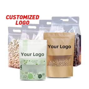 Stand Up Pouch Supplier - Custom Kraft Paper Food Packaging