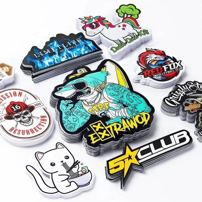 Packaging Labels Factory - Custom Vinyl Gift Bag Stickers