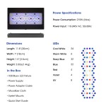 LED灯供应商-X30 215W Cree WiFi海水灯