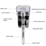 外挂过滤器厂家-诺美小型缸龟用过滤器