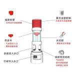 鱼缸消音器供应商-H型防溢流螺旋导流盒
