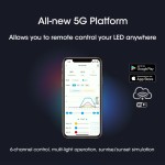 LED灯供应商-X30 215W Cree WiFi海水灯