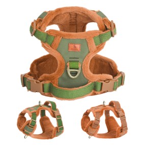Dog Leash Factory - Winter Plush I-Shaped Vest