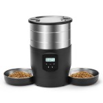 宠物喂食器厂家 - 4.5升不锈钢自动喂食器