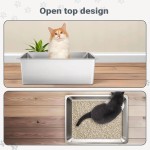 猫砂盆生产厂家 - OEM定制不锈钢猫砂盘