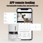 智能宠物喂食器生产厂家 - OEM定制4升WIFI摄像头喂食器
