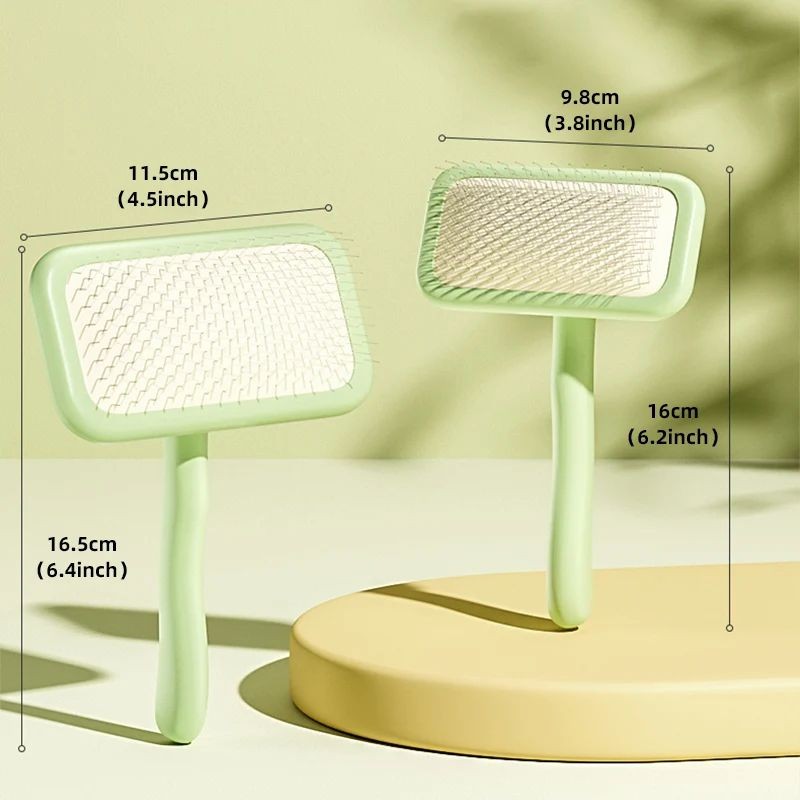 Pet Slicker Brush Manufacturer - Soft Massage Stainless Steel