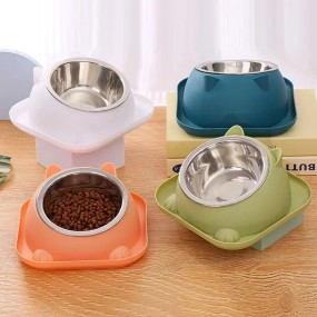 Dog Bowl Manufacturer - Stainless Steel Oblique Mouth Bowl
