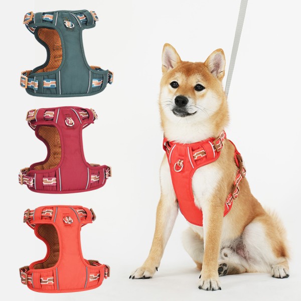Pet Chest Strap Factory - Vintage Fashion Reflective Strap