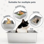 猫砂盆生产厂家 - OEM定制不锈钢猫砂盘