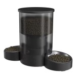 宠物喂食器厂家 - 批发双碗智能喂食器