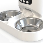 自动猫喂食器厂家 - 3升APP控制定时喂食器