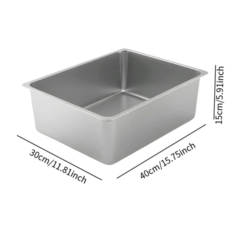Cat Litter Box Manufacturer - OEM Stainless Steel Tray