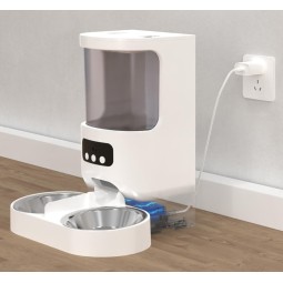 自动猫喂食器厂家 - 3升APP控制定时喂食器