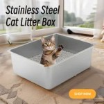 猫砂盆生产厂家 - OEM定制不锈钢猫砂盘