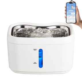 智能喂食器厂家-3.5升自动宠物食物分配器定时器