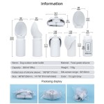 Pet Water Bottle Supplier - BPA Free Foldable Outdoor Travel Drinking