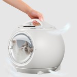 Pet Dryer Manufacturer - Noise Super Quiet Wheels Transparent Box