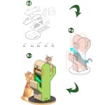 Kitten Toys Factory - Collapsible Tunnels Balls Fluffy Mouse 3 Way Set