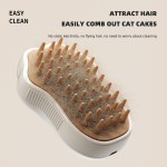 Upgrade Brush Factory - 4 in 1 Pet Steam Brush with UV Light Self Clean