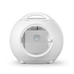 Pet Dryer Manufacturer - Noise Super Quiet Wheels Transparent Box