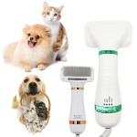 Steam Brush Factory - 3 in 1 Grooming Tools Self Cleaning Dog Products