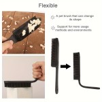 Pet Comb Supplier - Double Sided Dog Brush Bathroom Hair Remover