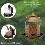 Wooden Feeder Factory - Durable Transparent House Bird Feeder