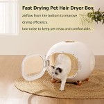 Hair Dryer Supplier - 2 in 1 Grooming Brush Adjustable Temperature