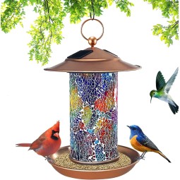 Bird Feeder Manufacturer - Large Capacity Metal Mesh Hanging Feeder