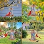 Bird Feeder Manufacturer - Large Capacity Metal Mesh Hanging Feeder