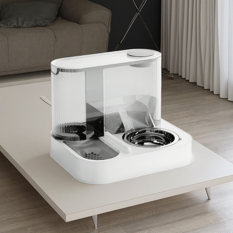 Pet Feeder Supplier - Mute Automatic Circulation 1.5L Integrated Large Capacity