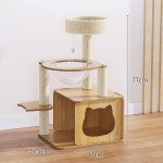 Cat Tree Manufacturer - Large Multi-Layer High-Density Board Cartoon Space