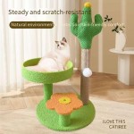Cat Climbing Frame Supplier - Wholesale Cactus Crawler with Cloth Springboard