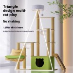 Cat Tree Factory - Integrated Nest Scratching Board Climb Frame Multi-Layer